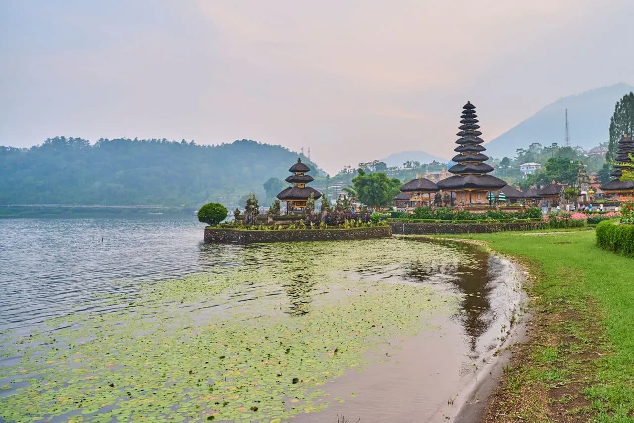 Pura Danu Bratan in Bedugul, Bali